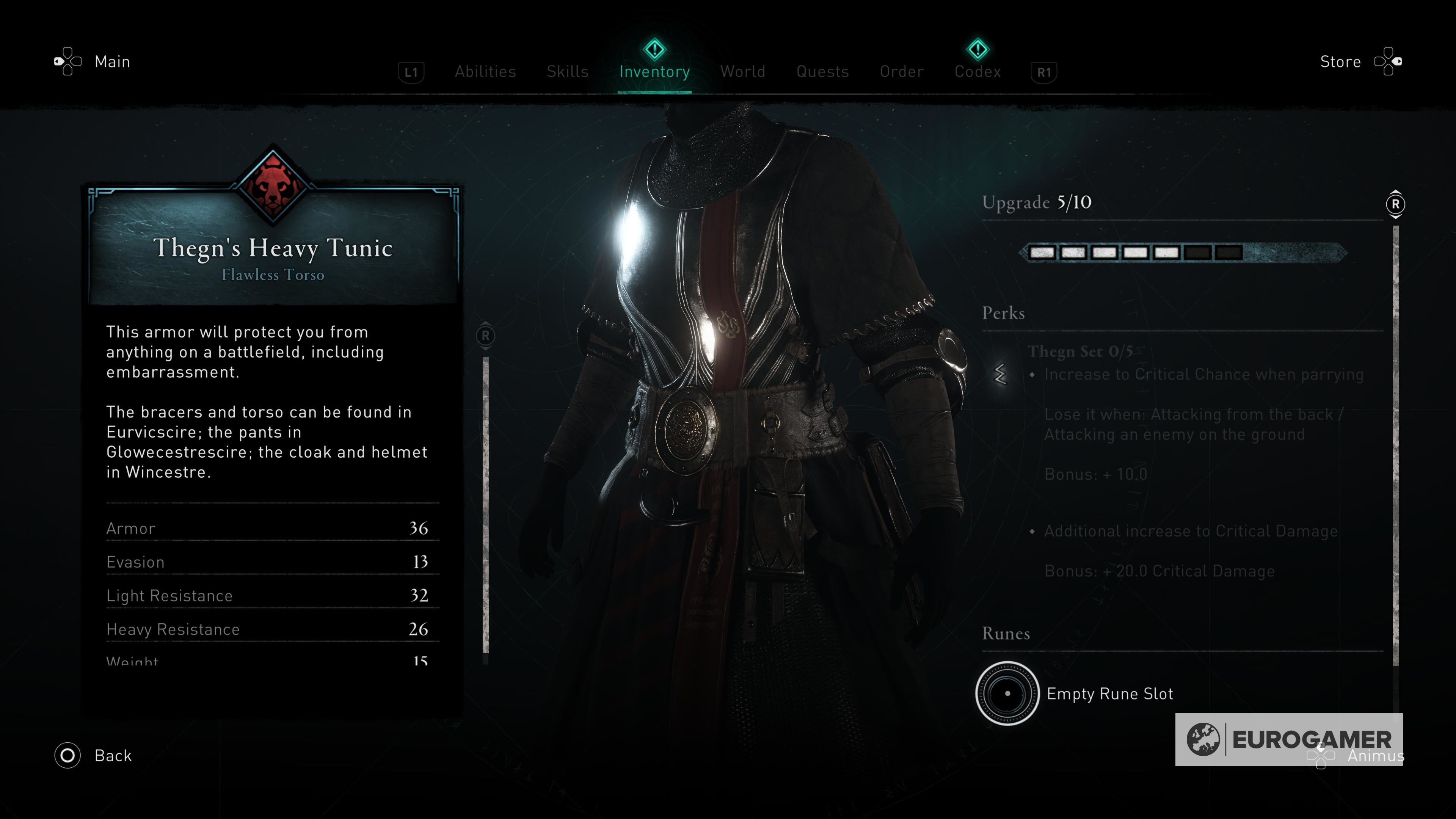 Assassin's Creed Valhalla Tutti i set di armatura e le armature